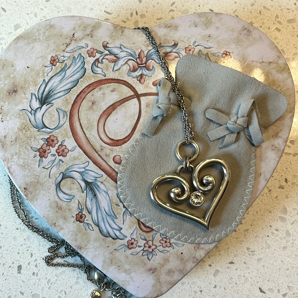 Brighton Alcazar Heart Glint Convertible Necklace